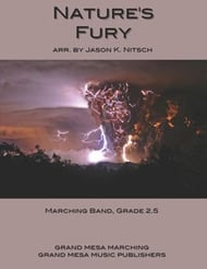 Nature's Fury Marching Band sheet music cover Thumbnail